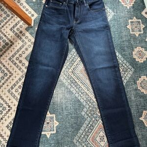 Dark Blue Denim Jeans